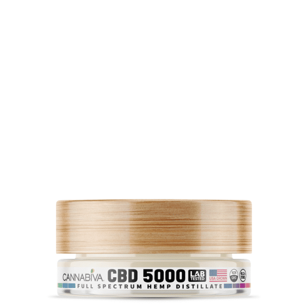 Full Spectrum CBD Distillate - 5000 Milligram (5 Gram) Raw Cannabidiol Concentrate