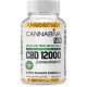 Cannabiva Broad Spectrum CBD Softgel Capsules With No THC - 12,000 Milligrams Cannabidiol - 480 Count x 25mg