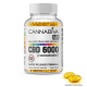 Cannabiva Full Spectrum CBD Softgel Capsules - 6,000 Milligrams Cannabidiol - 240 Count x 25mg With Sample