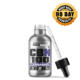THC-Free CBN 100 mg Isolate Oil Tincture one open bottle THC-Free CBN 100 mg Cannabinol (CBN) Isolate Oil Tincture open bottle with dropper leaning on the right side of the bottle