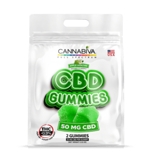 Free Full Spectrum CBD Gummies Apple Amazing Flavor