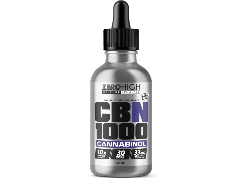 Independently Verified Lab Test Results for Zero High 1,000 mg CBN Isolate Oil Tincture Zero High 1,000 mg CBN Isolate Oil Tincture is third-party lab-tested by ISO-accredited labs.