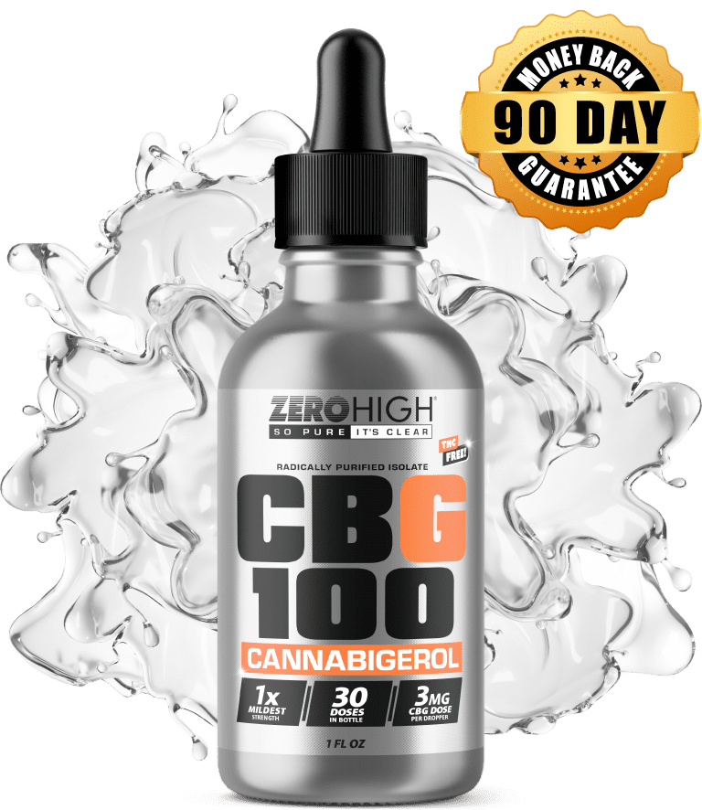 CBG Oil Isolate | 99.3% Pure | High Potency 2500 MG Cannabigerol