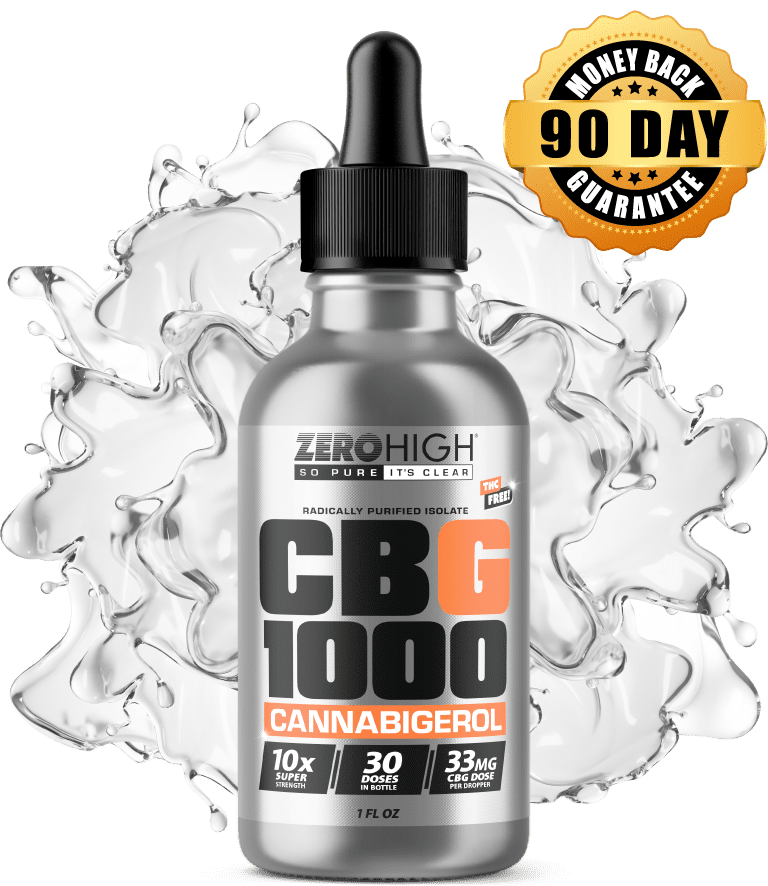 CBG Oil Isolate | 99.3% Pure | High Potency 2500 MG Cannabigerol