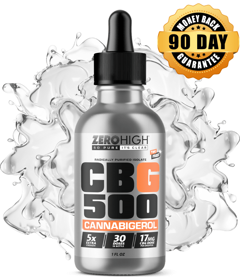 CBG Oil Isolate | 99.3% Pure | High Potency 2500 MG Cannabigerol